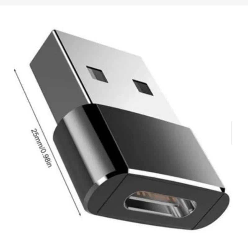 Adaptador plugue USB tipo C para dados 3.0 macho OTG