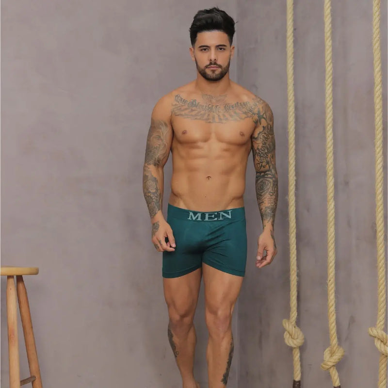 Kit com 10 Cuecas Boxer em Microfibra
