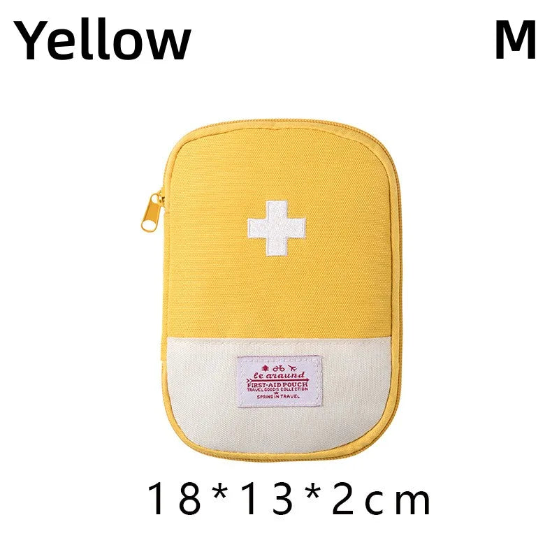 Bolsa médica de primeiros socorros para armazenamento de medicamentos e uso doméstivo