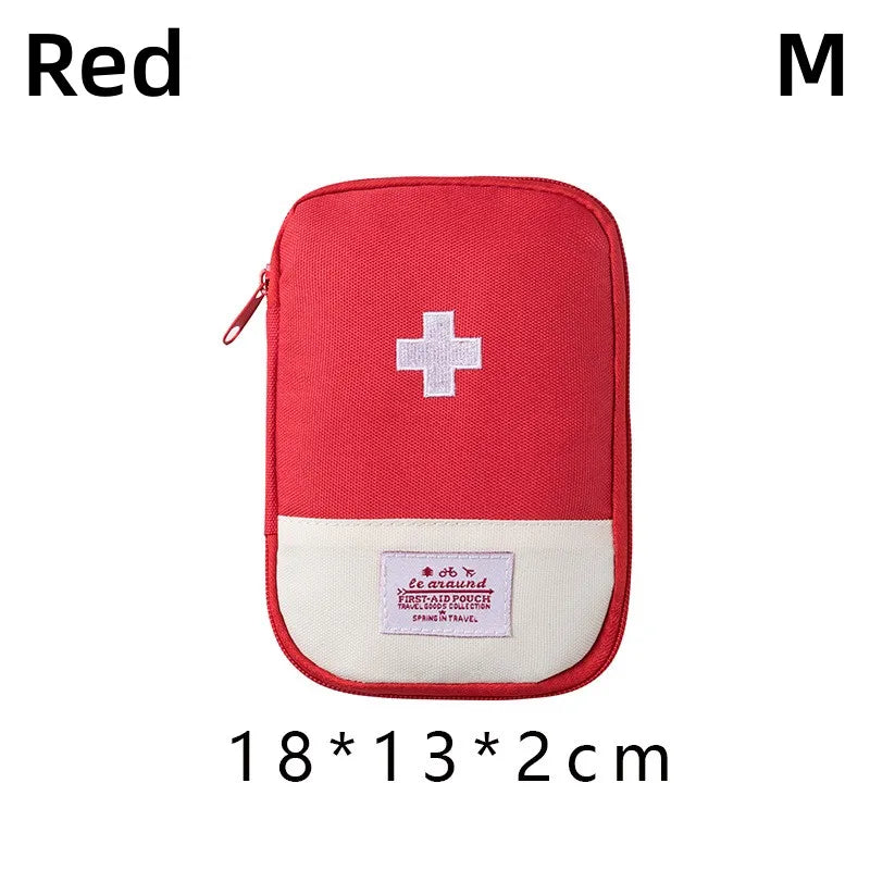 Bolsa médica de primeiros socorros para armazenamento de medicamentos e uso doméstivo