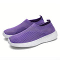 Tênis Feminino Slip On com Tecido Respirável