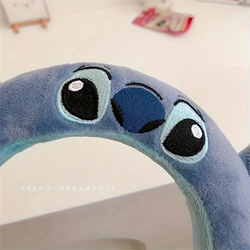 Tiara de Pelúcia Desenho Animado Stitch