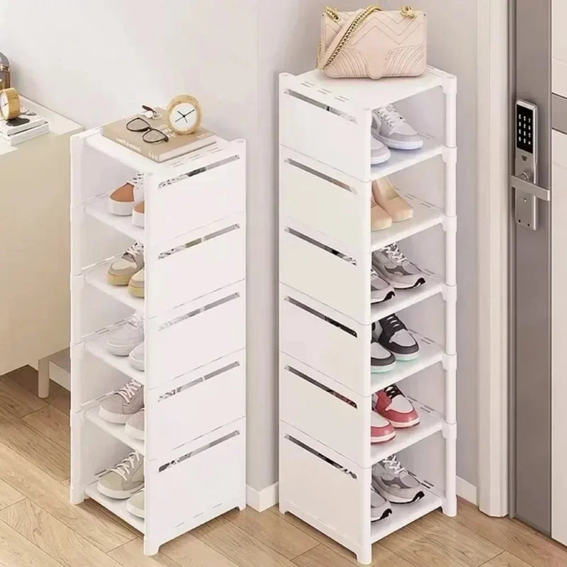 Organizador de Sapatos em várias camadas, para canto, voltada para economia de espaço