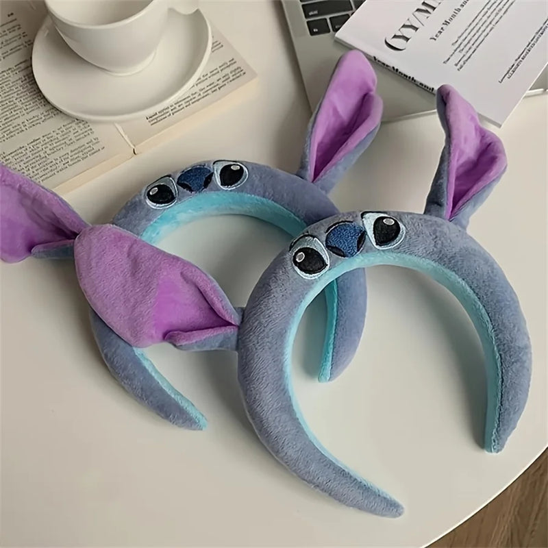 Tiara de Pelúcia Desenho Animado Stitch