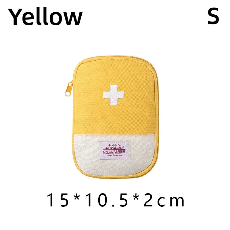 Bolsa médica de primeiros socorros para armazenamento de medicamentos e uso doméstivo