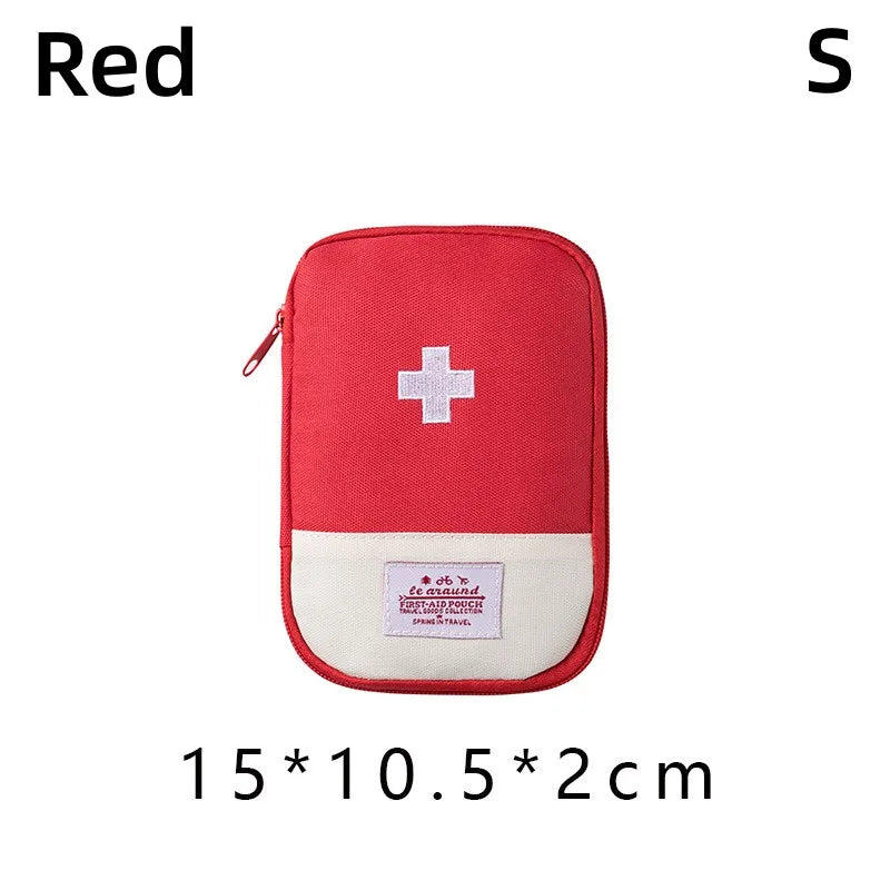 Bolsa médica de primeiros socorros para armazenamento de medicamentos e uso doméstivo