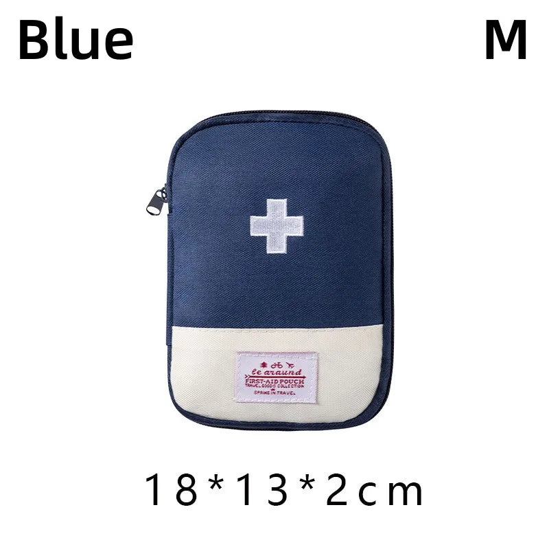 Bolsa médica de primeiros socorros para armazenamento de medicamentos e uso doméstivo