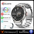 Relógio Inteligente Masculino com chamada Bluetooth 710mAh, Monitor Cardíaco HD de 1.85" à prova D'água para Android e IOS