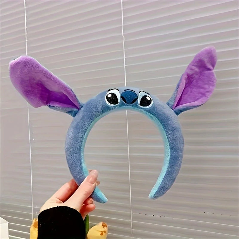 Tiara de Pelúcia Desenho Animado Stitch