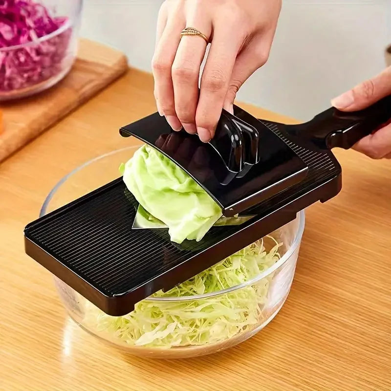 Triturador de repolho multifuncional, fatiador manual de alimentos e vegetais, ralador para saladas, batata, pepino, repolho roxo, utensílio de cozinha