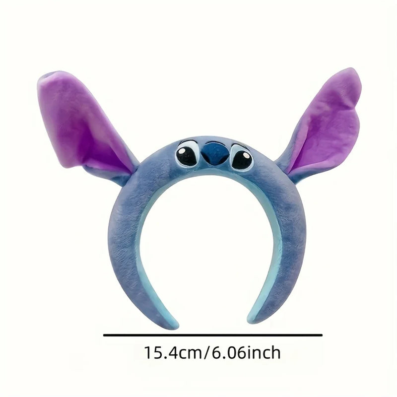Tiara de Pelúcia Desenho Animado Stitch