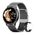 Relógio Inteligente Feminino MEVADEN com chamada Bluetooth, mostrador personalizado, rastreador de Frequência Cardíaca, para Android e iOS