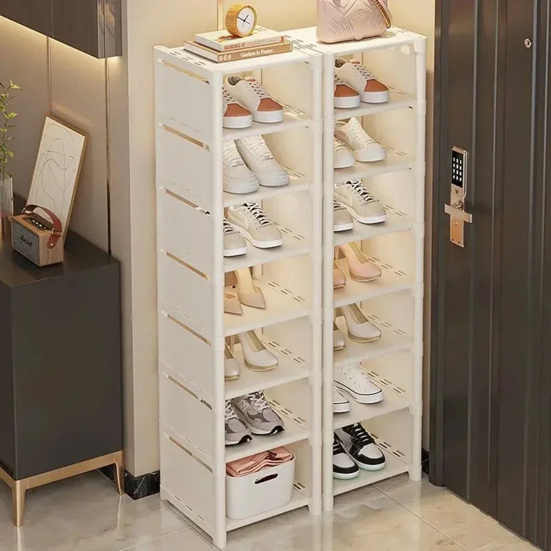Organizador de Sapatos em várias camadas, para canto, voltada para economia de espaço