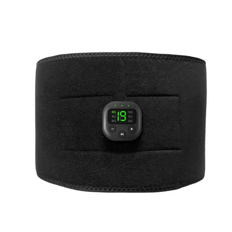 Massageador de cintura com carregamento USB, cinto modelador portátil, treinador elétrico de braços, quadris e pernas, equipamento de massagem fitness para perda de peso